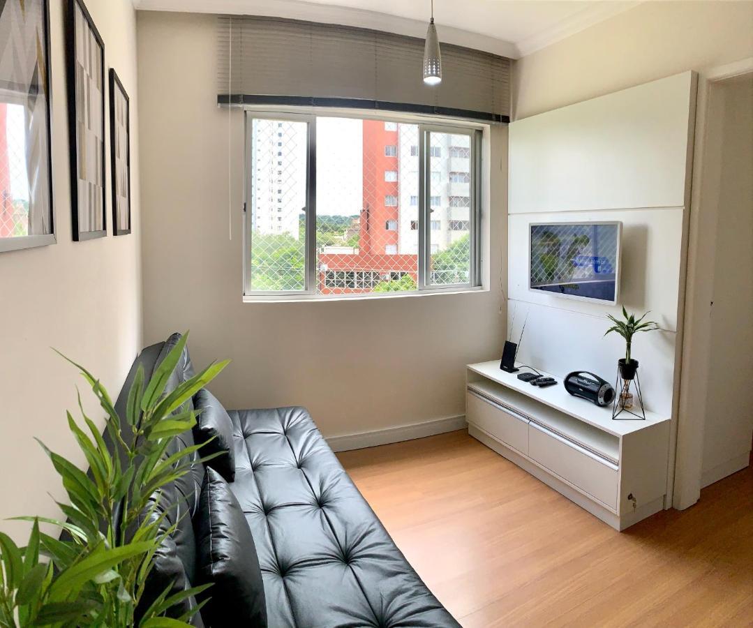 205- Apartamento 1 Quarto Suite, Encantador, Amplo E Decorado, Mobiliario Moderno, Cozinha Completa Com Utensilios , Excelente Vista Da Cidade E Localizacao Privelegiada No Bairro Bigorrilho , กูรีตีบา ภายนอก รูปภาพ